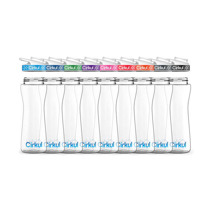 22oz. Plastic Bottle & Comfort Grip Lid V2